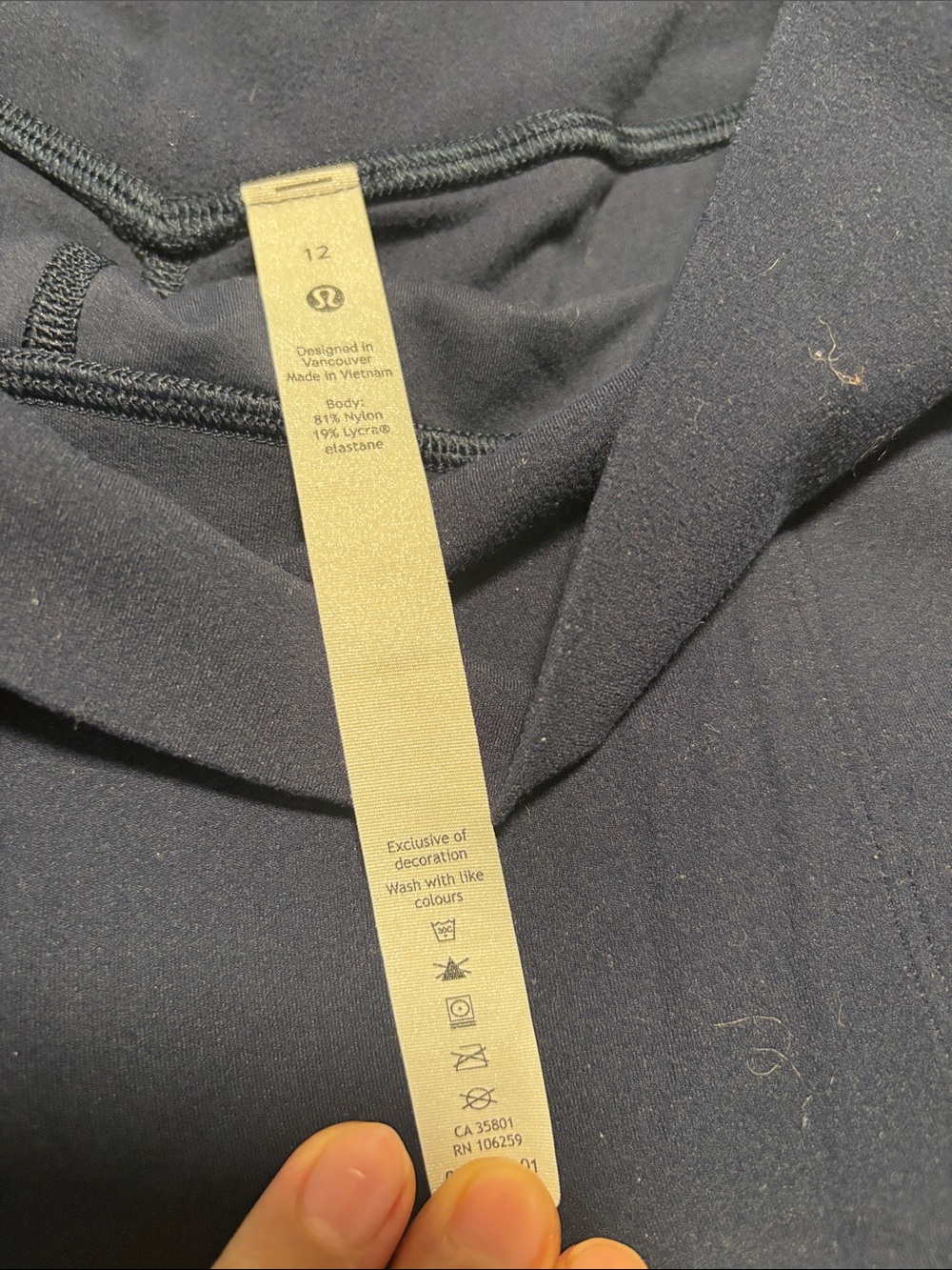 lululemon athletica Navy Track Pants - Picture 4 of 10